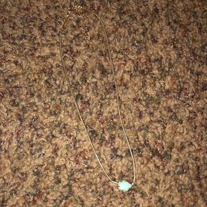 Mint green short necklace for sale!!